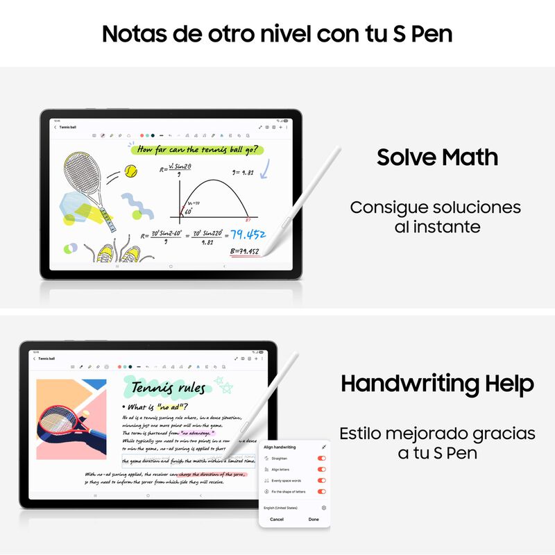 Tablet Samsung Galaxy Tab S10 Lite Plata 6GB 12... image number null