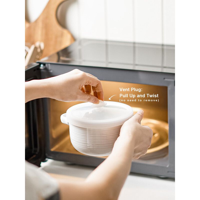 Tazones de Sopa Le Tauci 800ml con Tapas, Juego... image number null