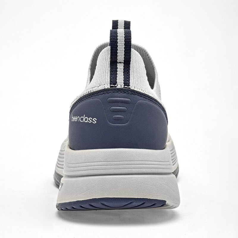 Been Class Tenis urbano para hombre. Gris azul image number null