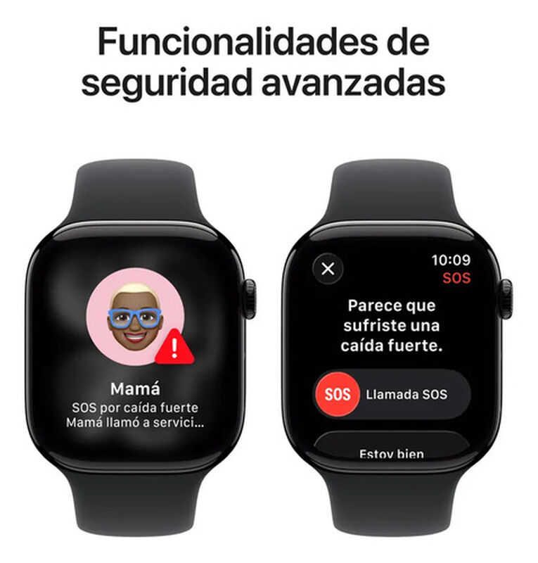 Apple Series 11 Watch (gps) 46 Mm Negro Azabach... image number null