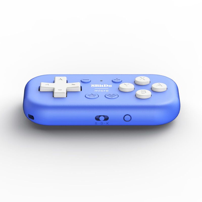 Gamepad 8Bitdo Micro Bluetooth Azul para Switch image number null