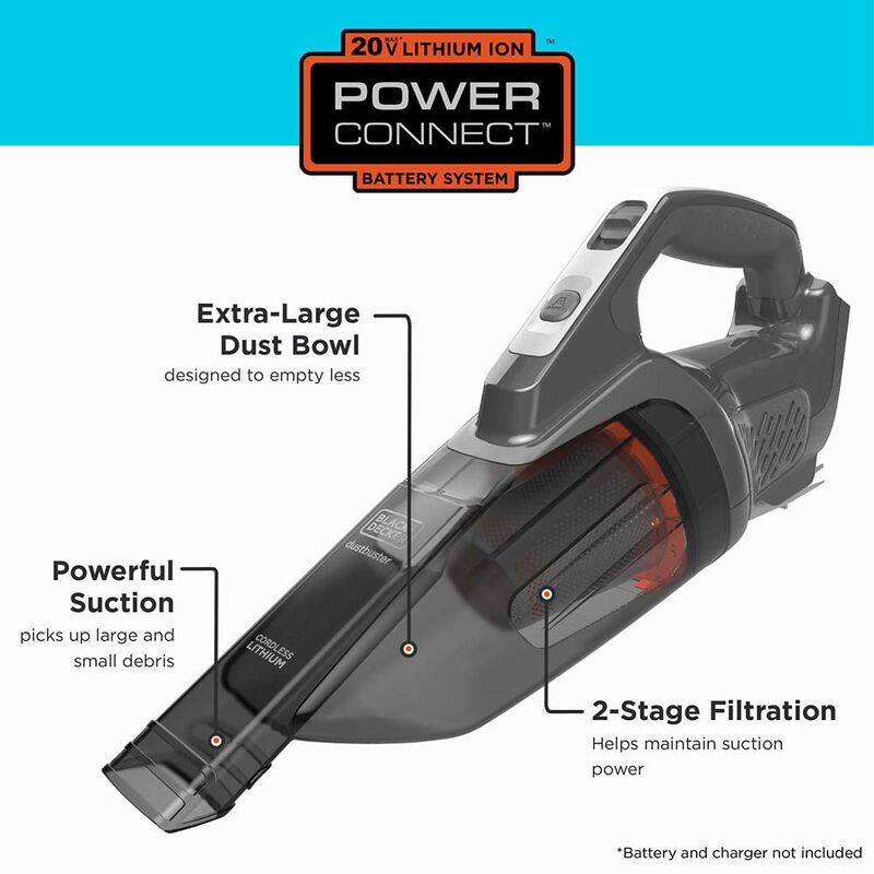 Aspiradora De Mano Black+decker 20v Max Powerco... image number null