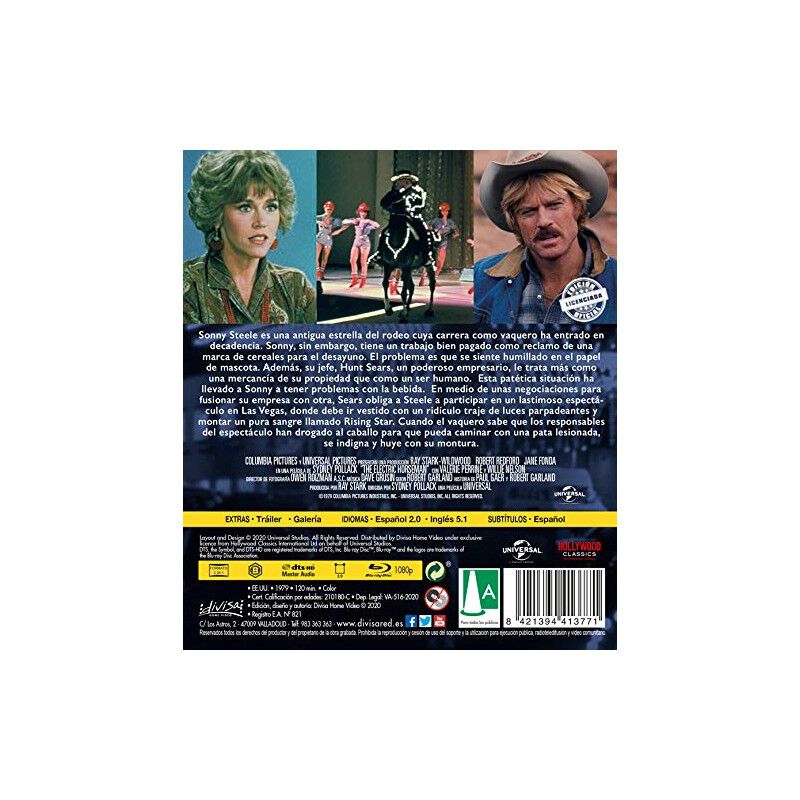 El Jinete El&eacute;ctrico [Blu-ray] (1979) The Electr... image number null