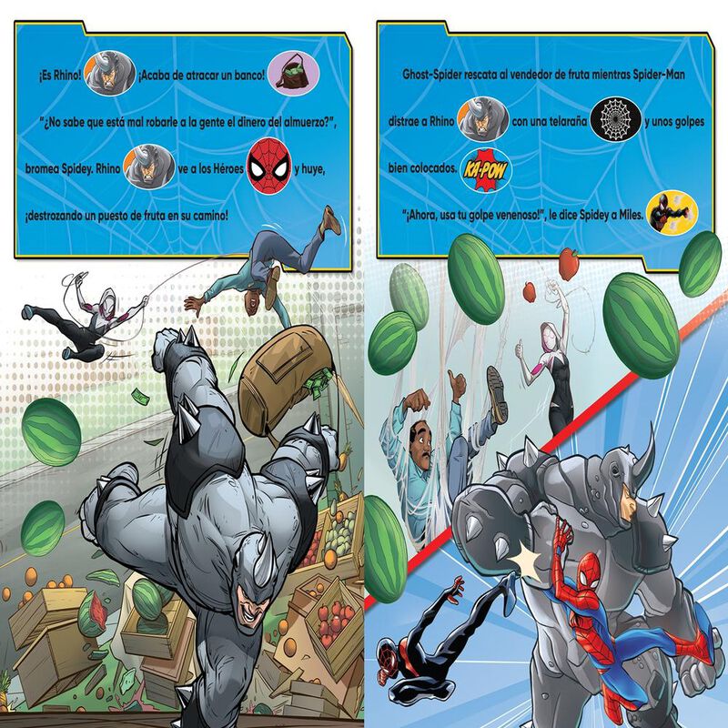 Marvel: Spider-man - Un Rescate Veloz - Libro 3... image number null