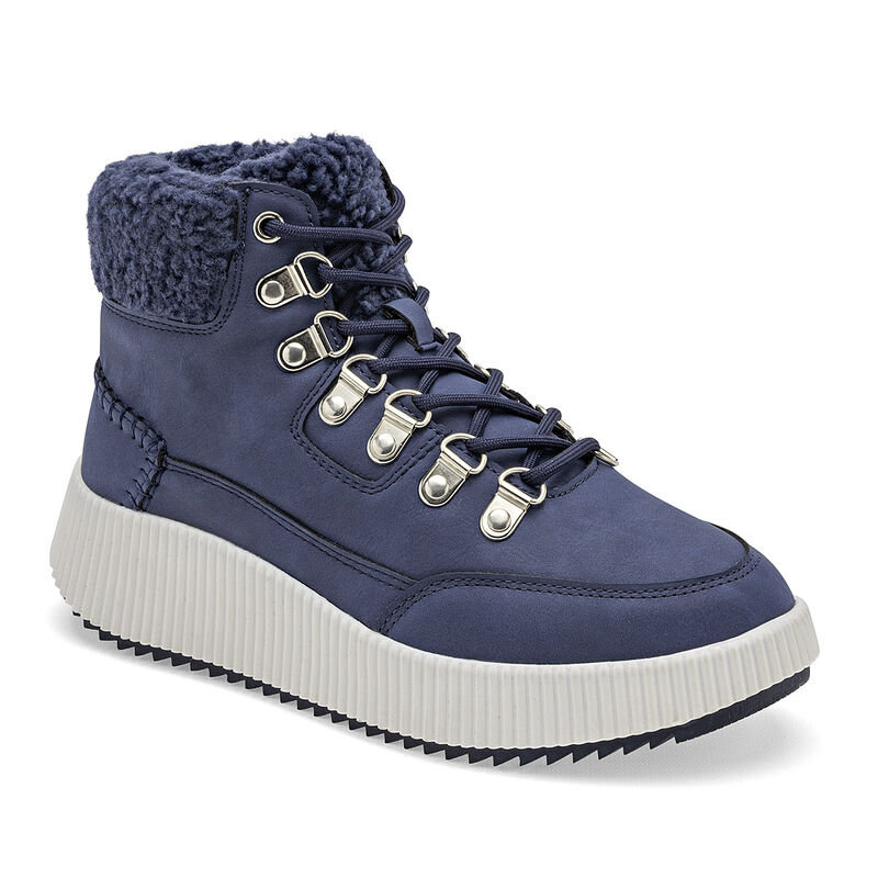 Been Class Bota con peluche para mujer azul, im... image number null