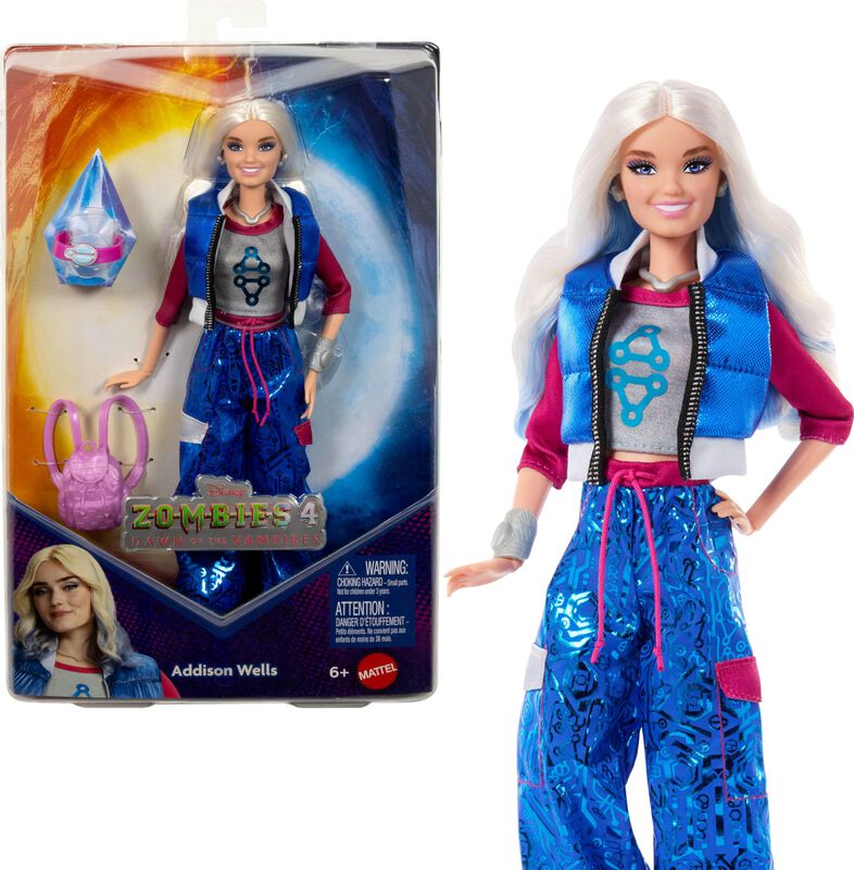 Mu&ntilde;eca De Moda Mattel Disney Zombies 4: El Aman... image number null