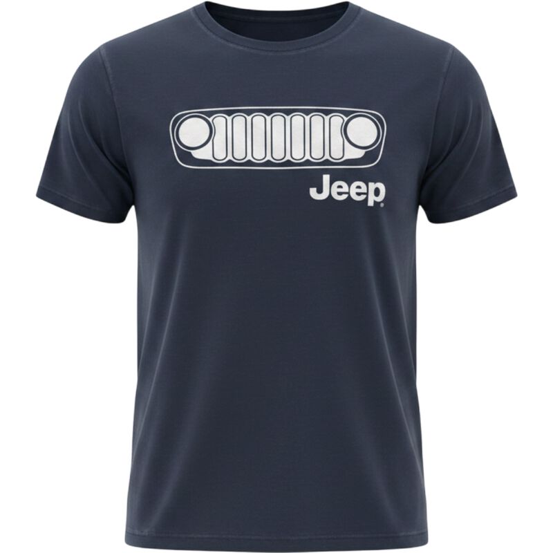 Playera Con Estampado Jeep Color Marino Para Ho... image number null