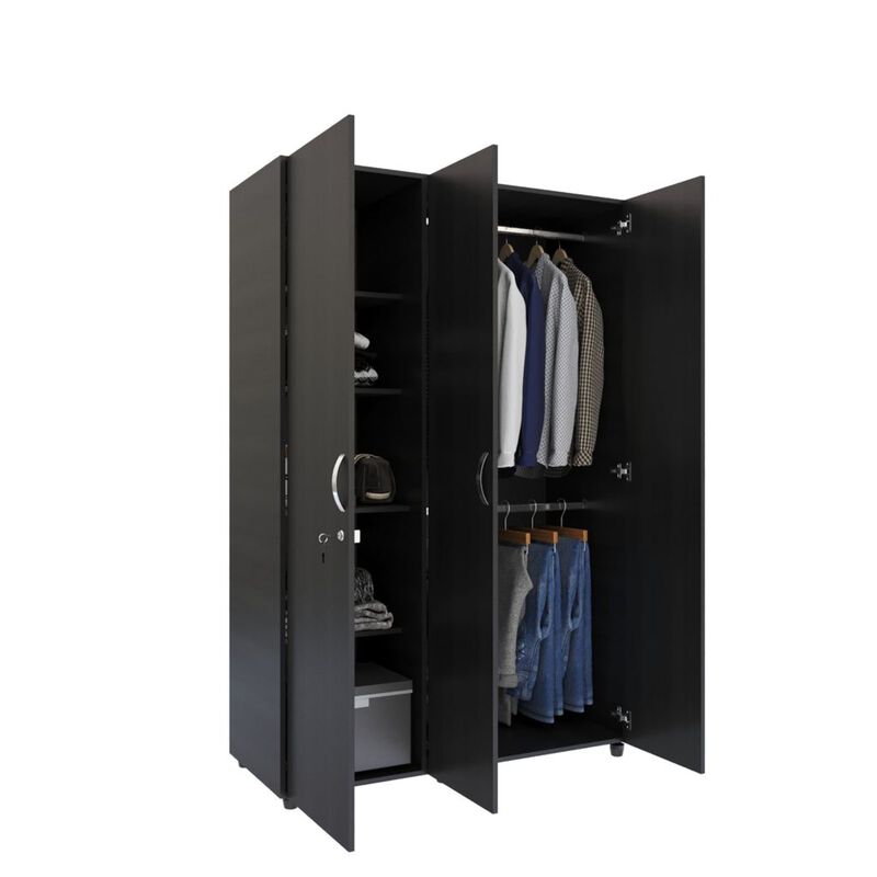 Cl&oacute;set Bilbao  , 3 Puertas con 2 Barras de Colg... image number null