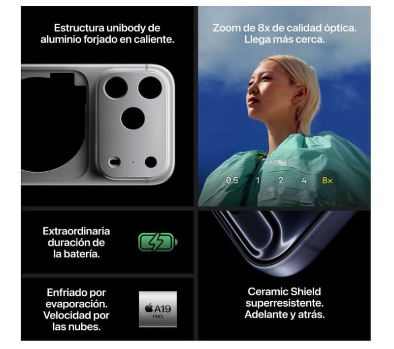 Iphone 17 Pro 256GB Naranja Esim image number null