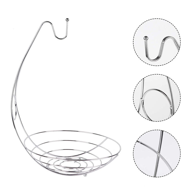 Frutero Cromado Aquila Plateado image number null