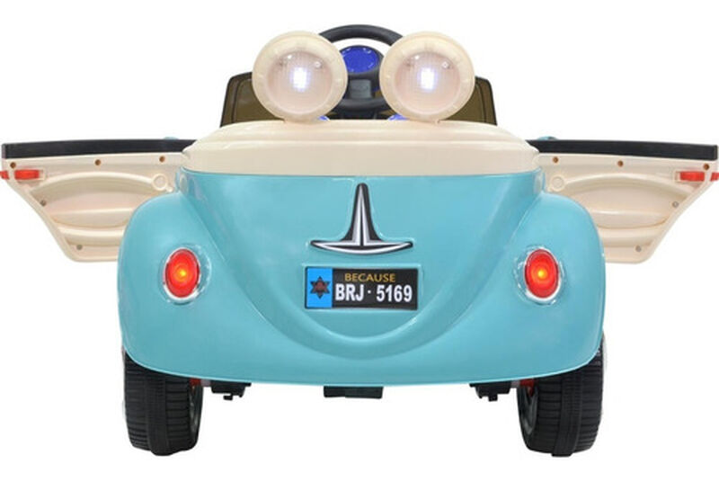 Carro Montable Tipo Vochito Electrico Musica Us... image number null