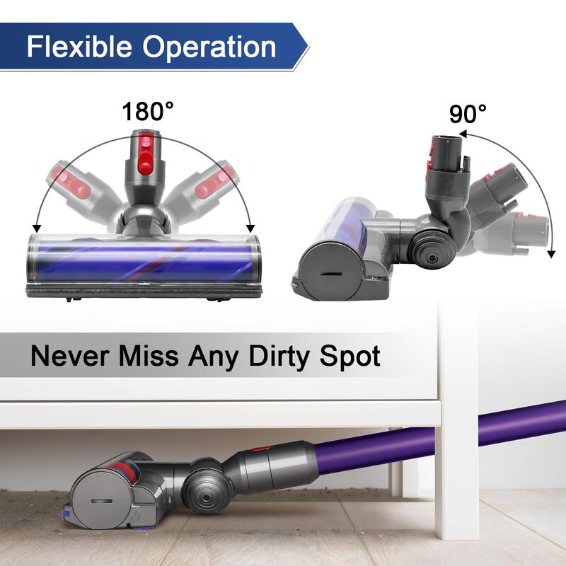 Cabezal El&eacute;ctrico De Repuesto Para Dyson V7 V8 ... image number null