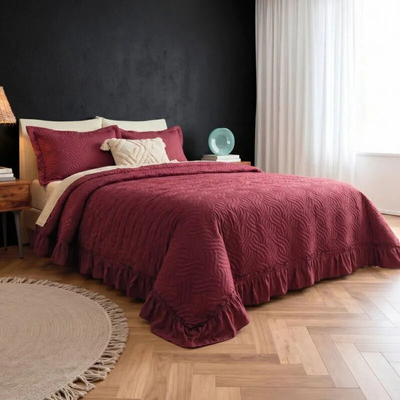 Colcha Neo Vino King Size Con Fundas Decorativa... image number null