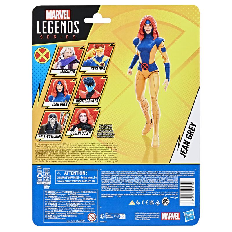 Figura De Acci&oacute;n Marvel Legends Series Jean Gre... image number null