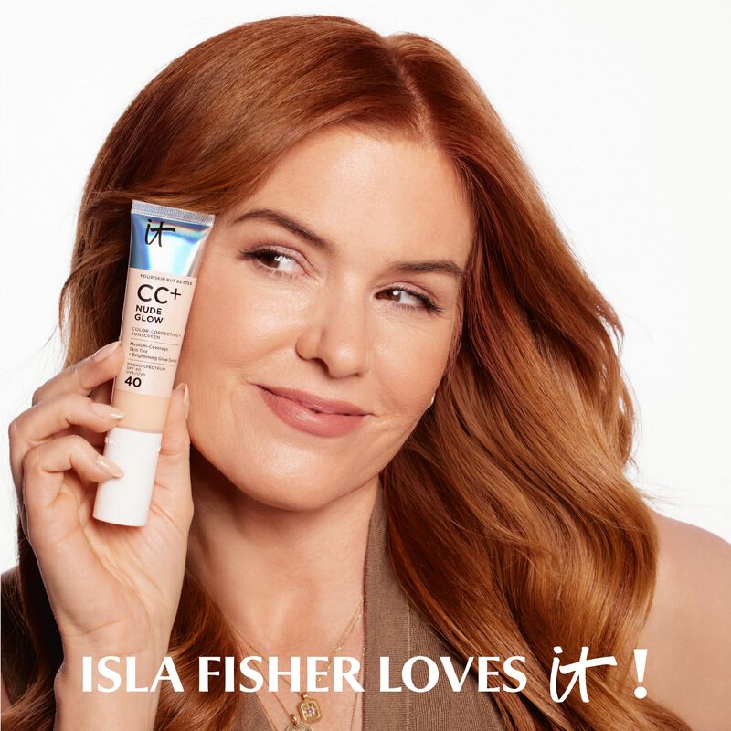 Crema Cc+ It Cosmetics Nude Glow Spf 40 Tono Cl... image number null
