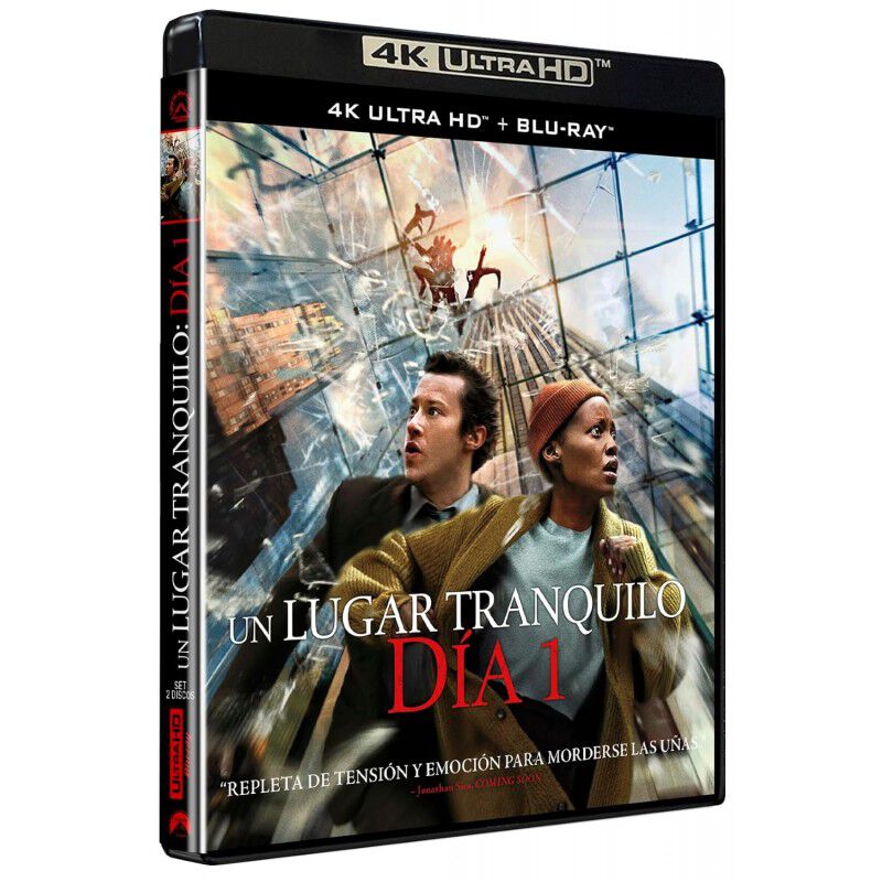Un lugar tranquilo: D&iacute;a 1 [4K UHD, Blu-ray] (20... image number null