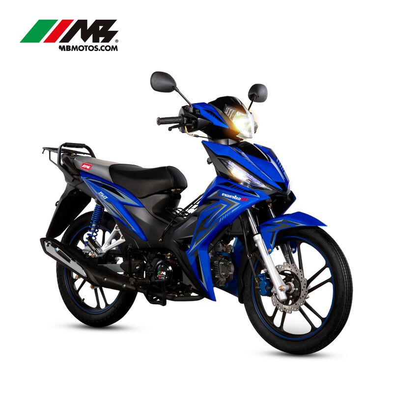 Motocicleta semiautomatica Mamba Gt 150 Azul image number null