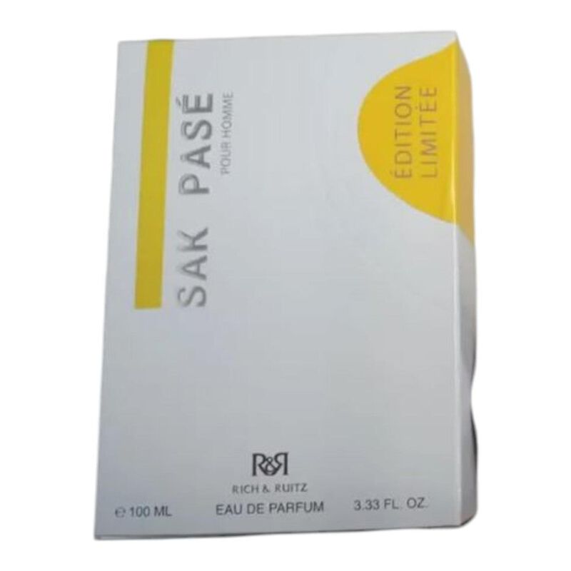 Perfume Rich & Ruitz Sak Pas&eacute; Pour Homme &Eacute;ditio... image number null