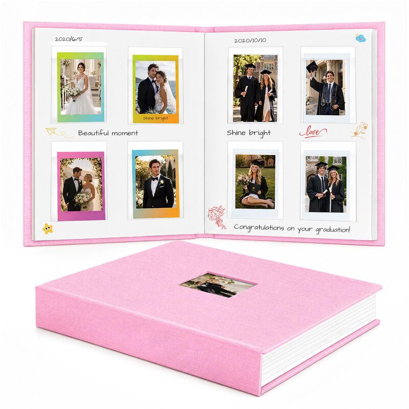 &Aacute;lbum De Fotos Ruibytree 128 Bolsillos 2&times;3 pulg... image number null