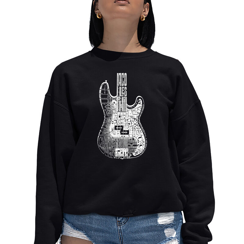 Sudadera De Cuello Redondo Word Art Para Mujer ... image number null