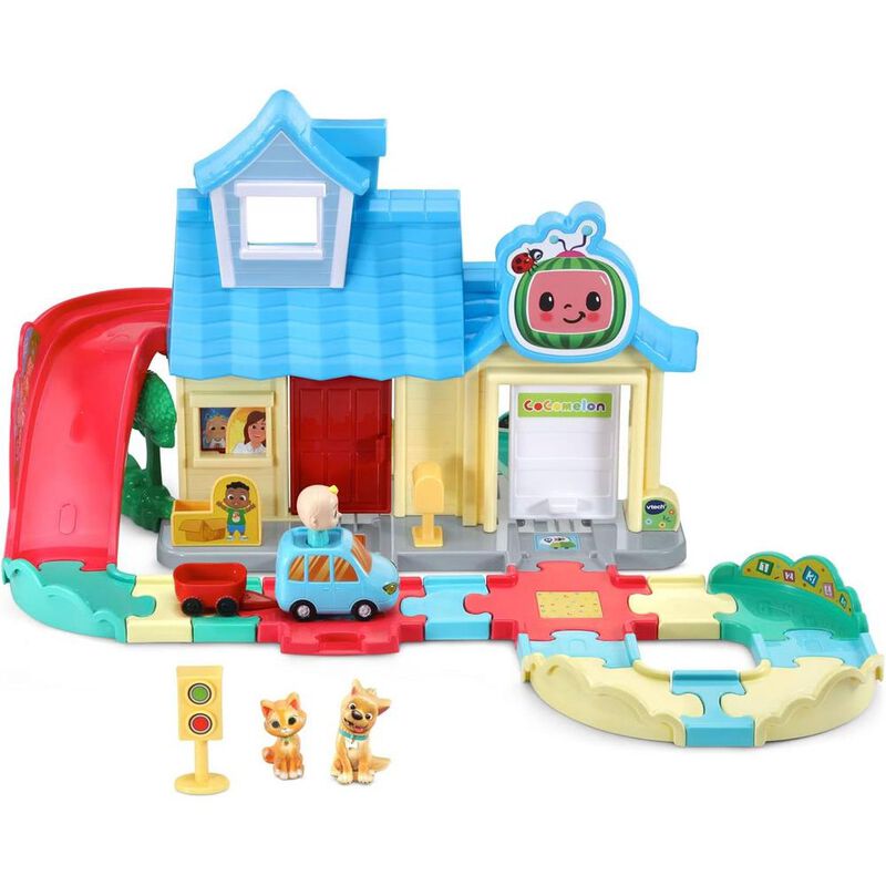 CoComelon Go! Go! Smart Wheels JJ's House Track... image number null