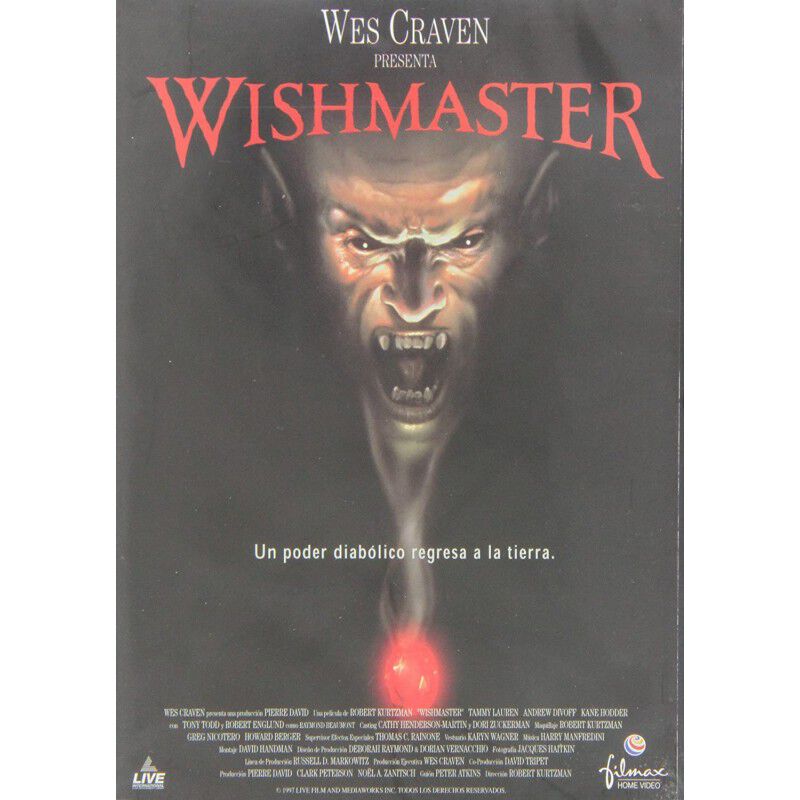 Wishmaster [DVD] image number null