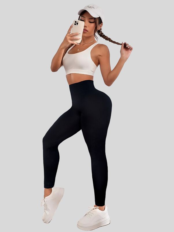 Set De 4 Leggings Térmico De Mujer Lic-071 Vari... image number null