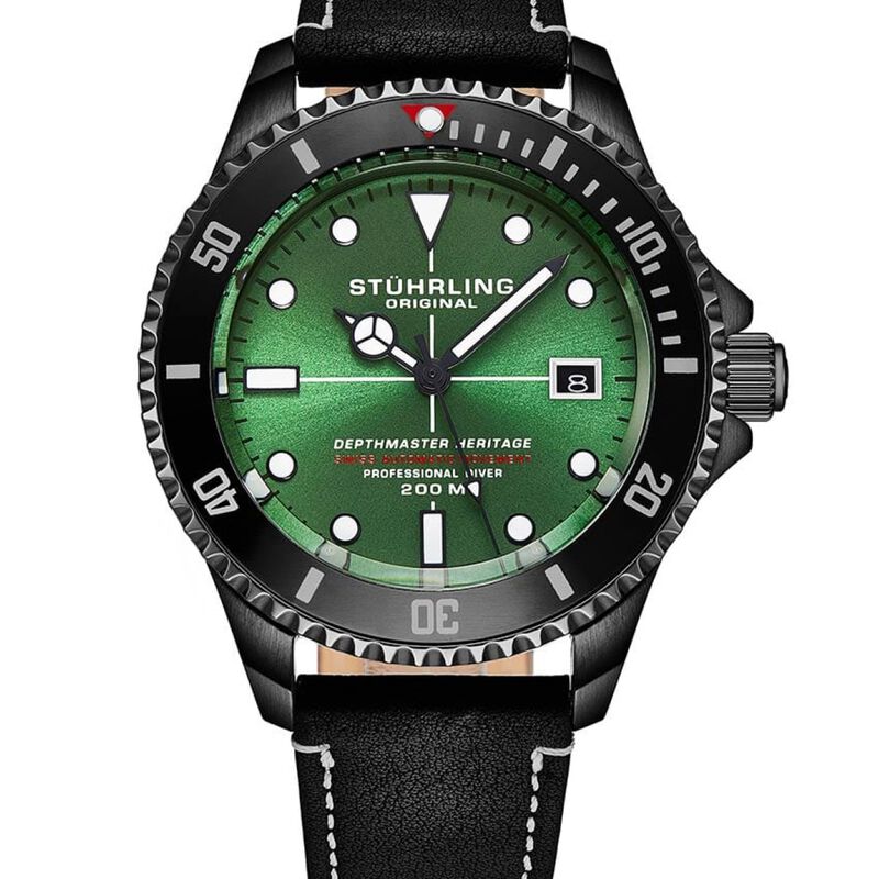 Reloj Stuhrling para hombre autom&aacute;tico suizo 88... image number null