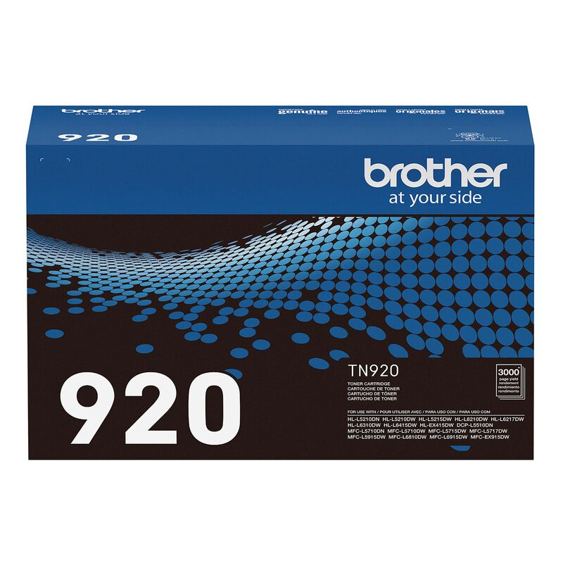 Cartucho De T&oacute;ner Brother Genuine Tn920 De Rend... image number null