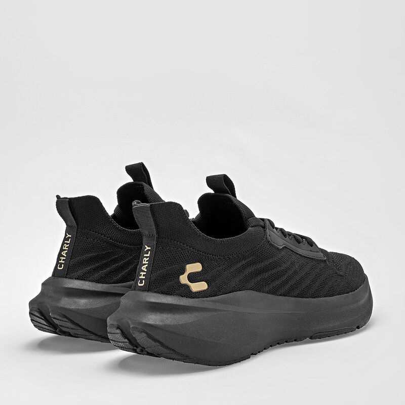 Charly Tenis deportivo para mujer negro, runnin... image number null