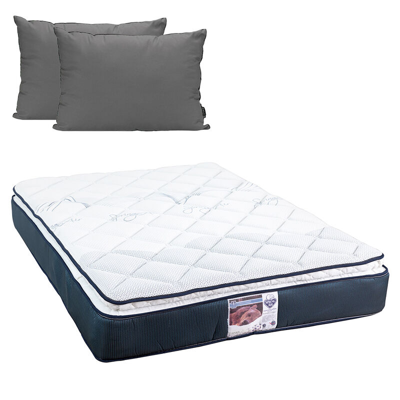 Colchón King Size Spring Air Mónaco+Almohada Di... image number null