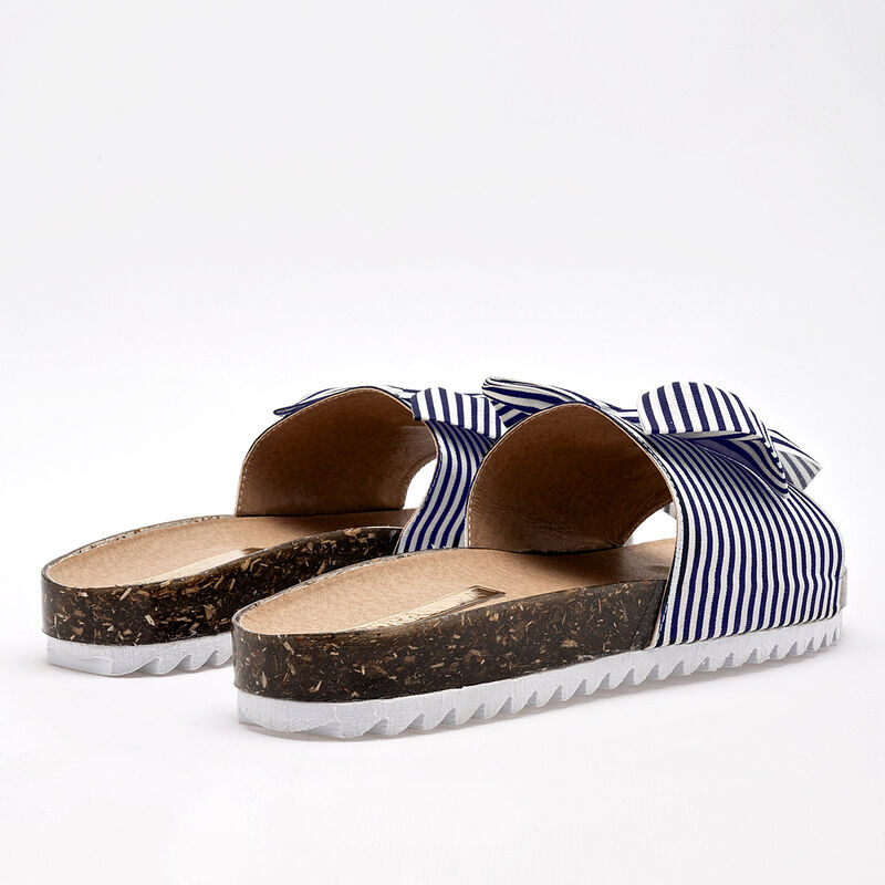 Moramora Sandalia para mujer blanco marino image number null