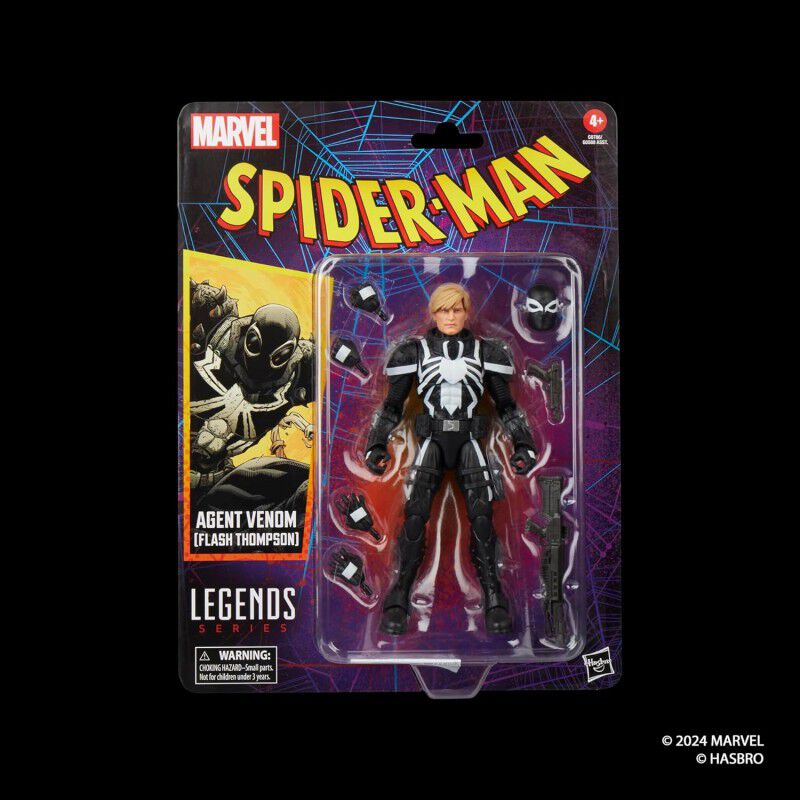 Figura Agent Venom Flash Thompson Spider-Man Ma... image number null