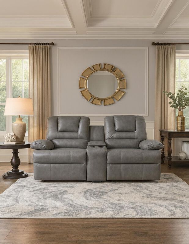 Sof&aacute; Reclinable Doble Vereta 3 Posiciones Con P... image number null