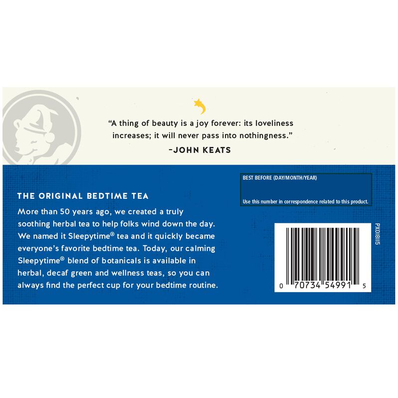 T&eacute; Celestial Seasonings Sleepytime Biotina Beau... image number null