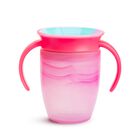 Entrenador Munchkin Miracle 360 De Sippy Cup, 200 Ml, Con Asas, Color Rosa