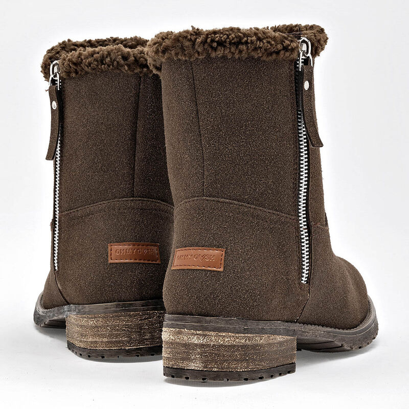 G&ouml;sh Bota con peluche para mujer caf&eacute; image number null