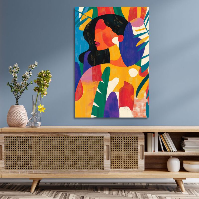 Cuadro Decorativo Impreso 90x122cm Color Full image number null