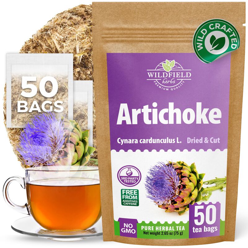 T&eacute; Wildfield Herbs De Hoja De Alcachofa &ndash; 50 So... image number null