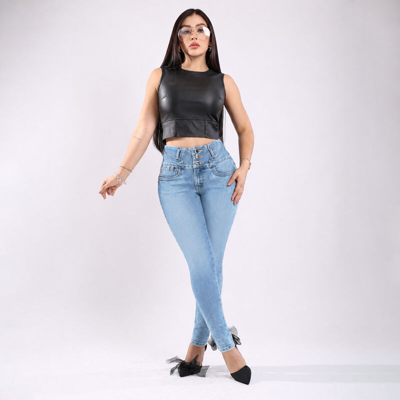 Jeans Nyk Colombiano Super Skinny N4787c Tiro A... image number null