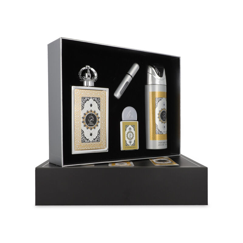 Set Lattafa Pride King Of Arabia 4pzs 100ml Edp... image number null