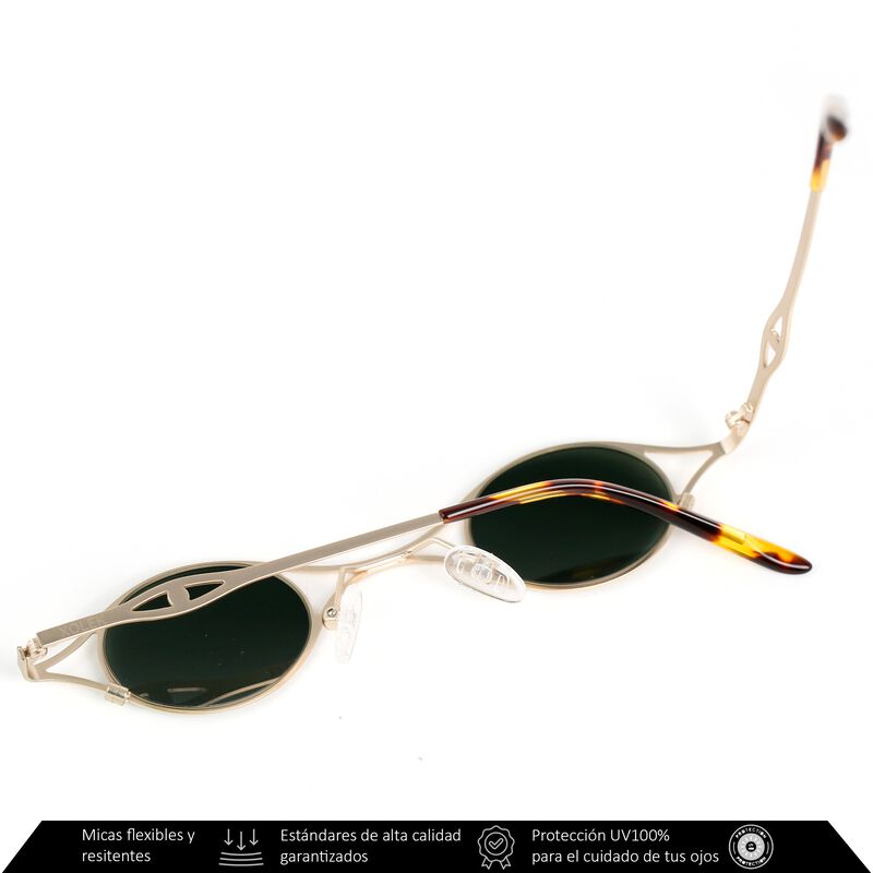Lentes De Sol Xolek 143 Retro Met&aacute;lico Vintage ... image number null