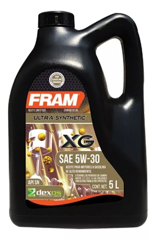 Aceite Sintetico Fram 5w30 Api Sn 5 L image number null