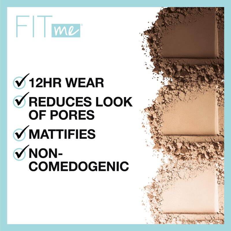 Polvo Facial Maybelline Fit Me Matte + Poreless... image number null