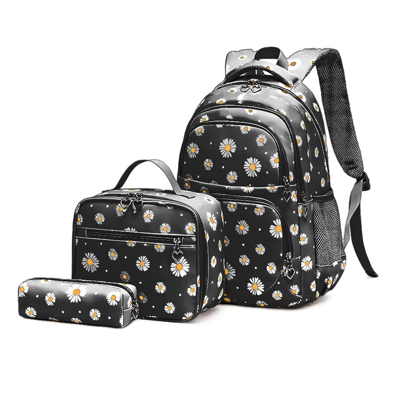 Mochila Escolar con Lonchera y Lapicera Imperme... image number null