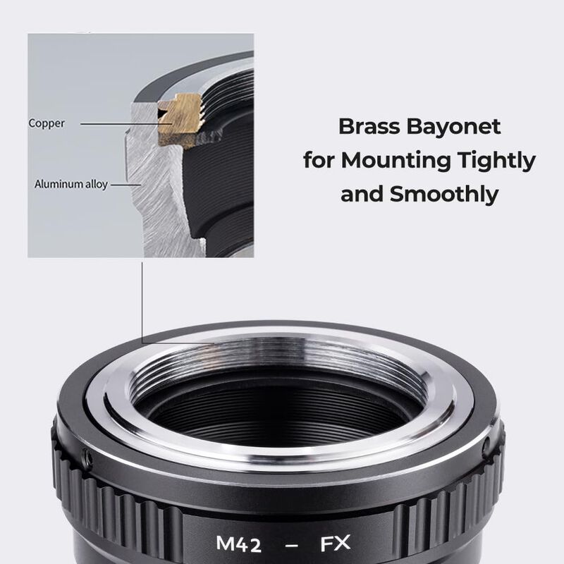 Anillo Adaptador De Montura De Objetivo K&f Con... image number null