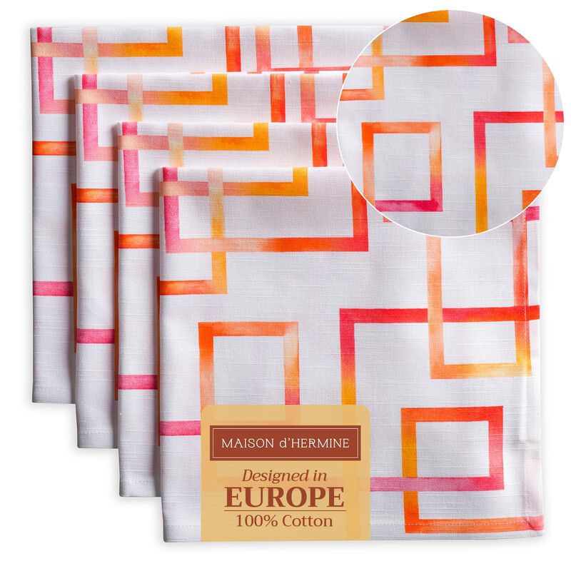 Servilletas de tela Maison d'Hermine 51 cm jueg... image number null
