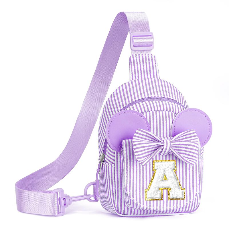 Bolso Bandolera Qlovea 20x13x7 Cm Morado Para N... image number null