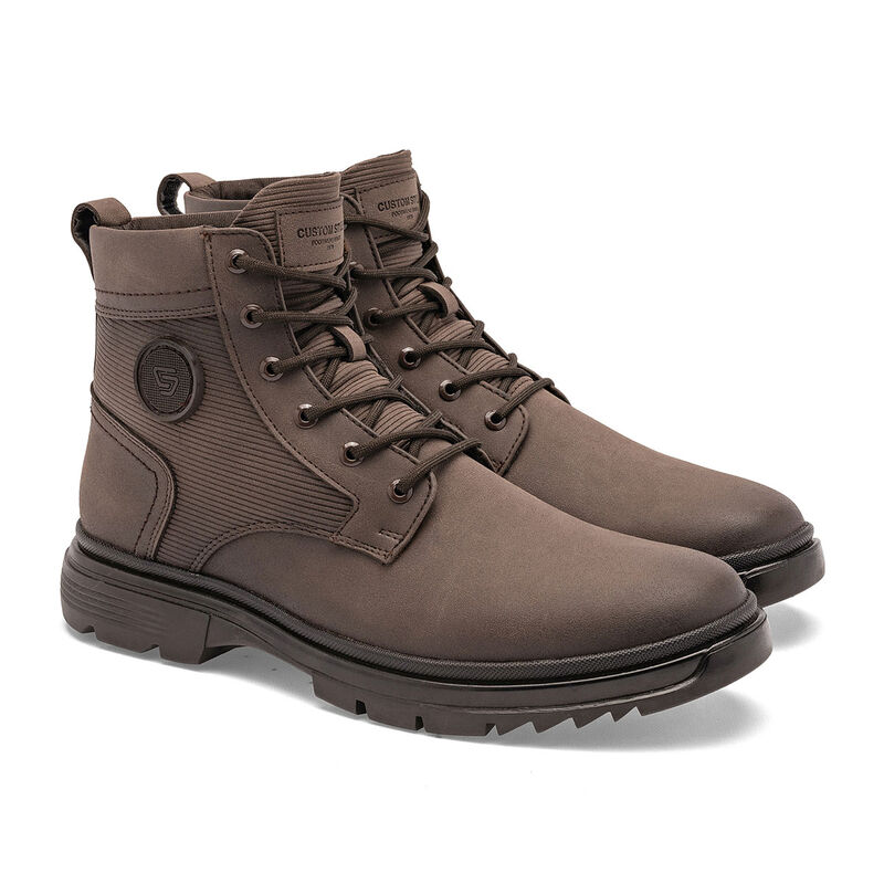 Negro Total Bota Caf&eacute; Para Hombre 147699cf image number null