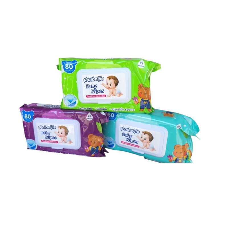 Set de 10 bolsas de toallitas h&uacute;medas image number null